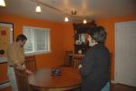 Dining room looking south